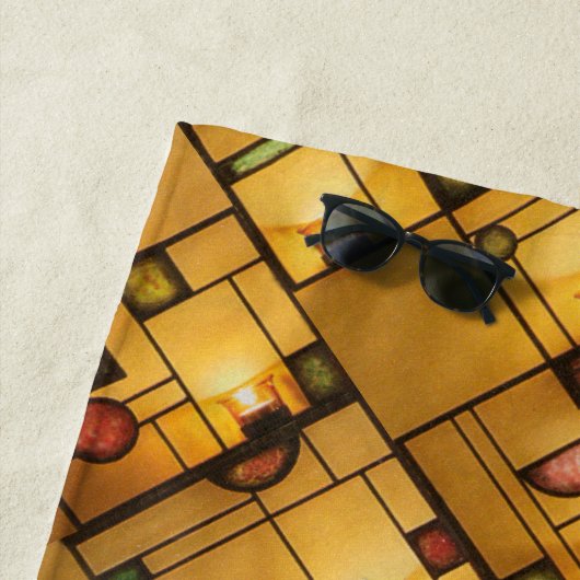 Insideパーソナライズされた Graphic Artのライト ビーチタオル (インサイチュ)