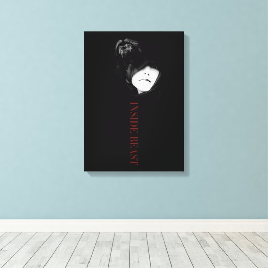 INSIDE BEAST キャンバスプリント (インサイチュ (ウッドフロア))