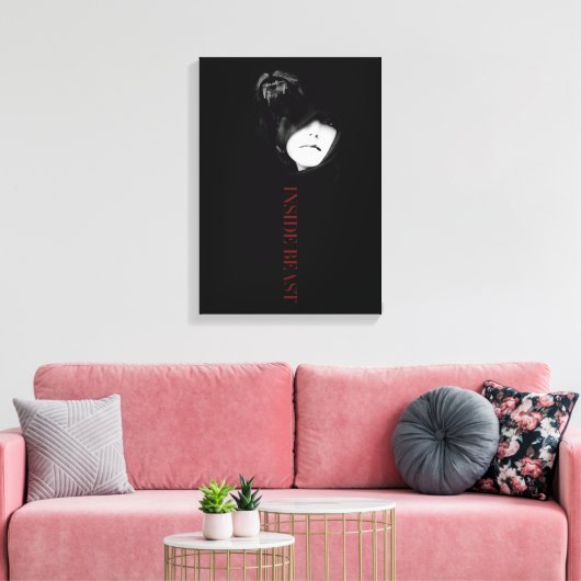 INSIDE BEAST キャンバスプリント (インサイチュ (リビング))