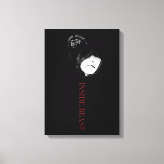 INSIDE BEAST キャンバスプリント (正面)