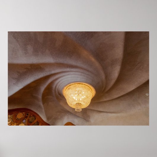 Inside Casa Battlo in Barcelona ポスター (正面)