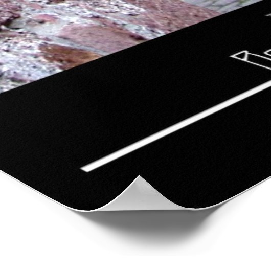 Inside Castle Walls-Heidelberg,ドイツ ポスター (角)