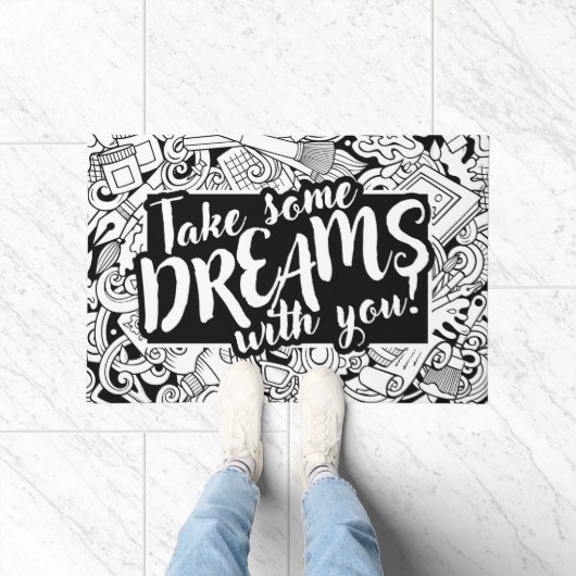 Inside Door Mat of Encouragement ドアマット (室内)