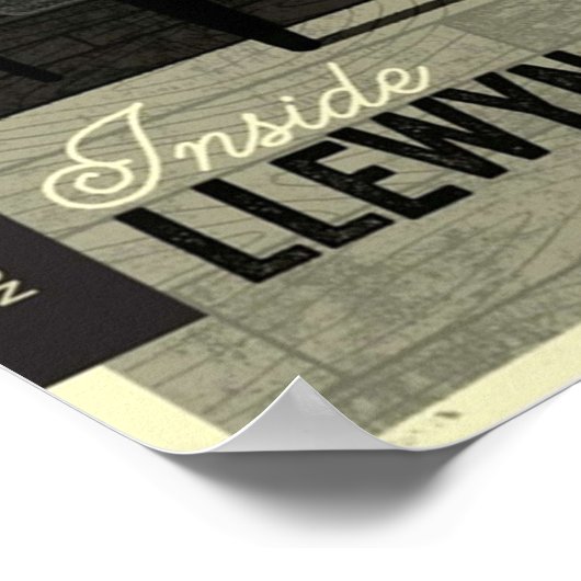 Inside Llweyn Davis ポスター (角)