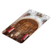 Inside Mission San Xavier del Bac, Tucson AZ マグネット (左側)