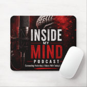 Inside My Mind Podcast マウスパッド (マウス)