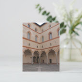 Inside Sforza Castle - Milano, Italiaはがき ポストカード (スタンド正面)