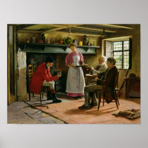 Inside the Lygon Arms,ブロードウェイ, 1896 ポスター