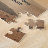 InSightの火星 ジグソーパズル (側面)