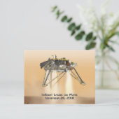 InSightの火星 ポストカード (スタンド正面)