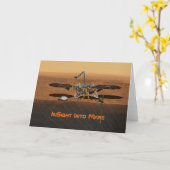 InSight火星着陸任務 カード (黄色い花)