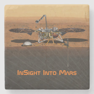 InSight火星着陸任務 ストーンコースター