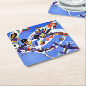 Insignia艦隊 スクエアペーパーコースター (アングル)