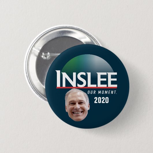 Inslee 2020年 缶バッジ (正面&裏面)