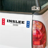 INSLEE 2020 バンパーステッカー (トラック上)