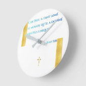 Inspiration Divine —  ラウンド壁時計 (傾斜)