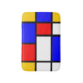 Inspiration Mondrian バスマット (正面縦)