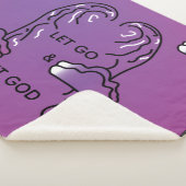 Inspiration Pillow Purple シェルパブランケット (3/4)