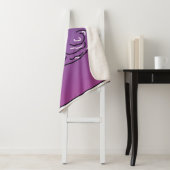 Inspiration Pillow Purple シェルパブランケット (インサイチュ)