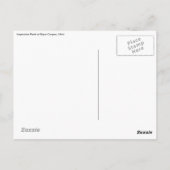 Inspiration Point atブライス・キャニオン,ユタ葉書 ポストカード (裏面)