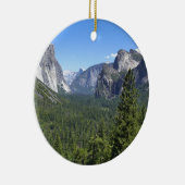 Inspiration Point in Yosemite National Park セラミックオーナメント (右)