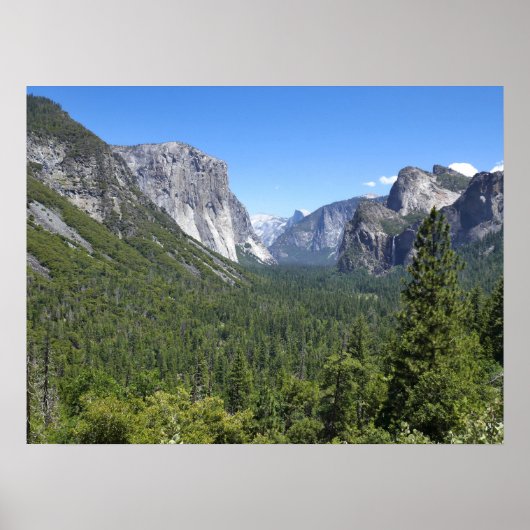 Inspiration Point in Yosemite National Park ポスター (正面)