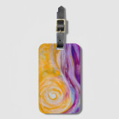 Inspiration Yellow, magenta and purple ラゲッジタグ (正面縦)