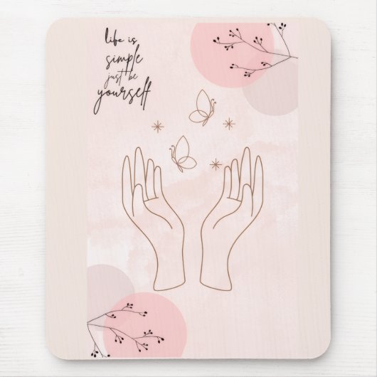 inspirational マウスパッド (正面)