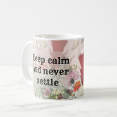 Inspirational and gratitude quote コーヒーマグカップ (正面左)