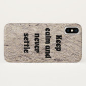 Inspirational and motivational phrase Case-Mate iPhoneケース (裏面(横))