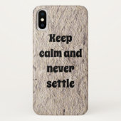 Inspirational and motivational phrase Case-Mate iPhoneケース (裏面)