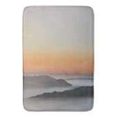 Inspirational Bath Mat | Ice Storm Sunrise バスマット (正面縦)