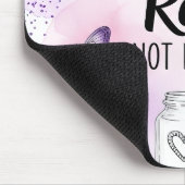 Inspirational Be Real Not Perfect マウスパッド (コーナー)