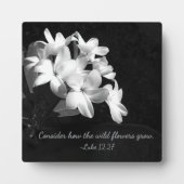 Inspirational Bible Verse フォトプラーク (正面)