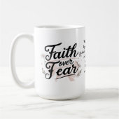 Inspirational Bible Verse Coffee Cup コーヒーマグカップ (左)