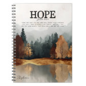 Inspirational Bible Verse Isaiah 40:31 ノートブック (正面)