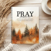 Inspirational Bible Verse Philippians 4:6-7  ノートブック