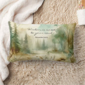 Inspirational Bible Verse Proverbs 24:14 Nature ランバークッション (ブランケット)