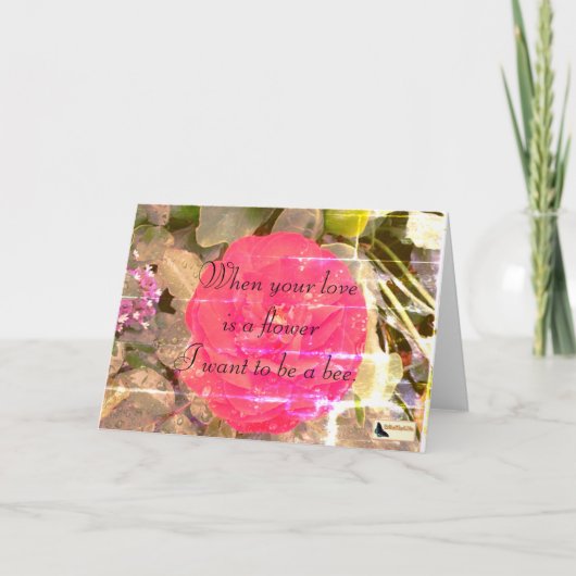  inspirational Card - 愛 カード (正面)