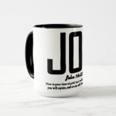 Inspirational Christian Bible Verse マグカップ (正面左)