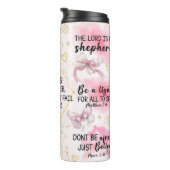 Inspirational Christian Bible Verses タンブラー (回転右)