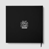 Inspirational Christian Quote from Proverbs 15:15 ゲストブック (裏面)