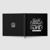 Inspirational Christian Quote from Proverbs 15:15 ゲストブック (全面)