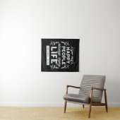 Inspirational Christian Quote from Proverbs 15:15 タペストリー (インサイチュ(横))