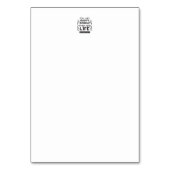 Inspirational Christian Quote from Proverbs 15:15 テーブルナンバー (裏面)