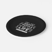 Inspirational Christian Quote from Proverbs 15:15 ペーパープレート (アングル)