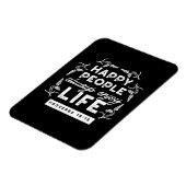 Inspirational Christian Quote from Proverbs 15:15 マグネット (左側)