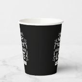 Inspirational Christian Quote from Proverbs 15:15 紙コップ (左)