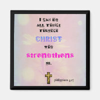 Inspirational Christian Scripture Quote Typography