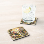 Inspirational Coaster  “Growing Old Is a Privilege コースター (右側)